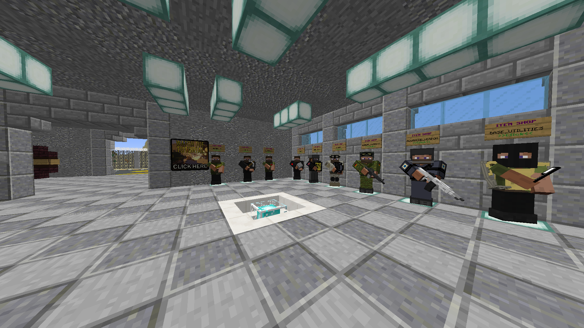 Spawn NPC Traders.